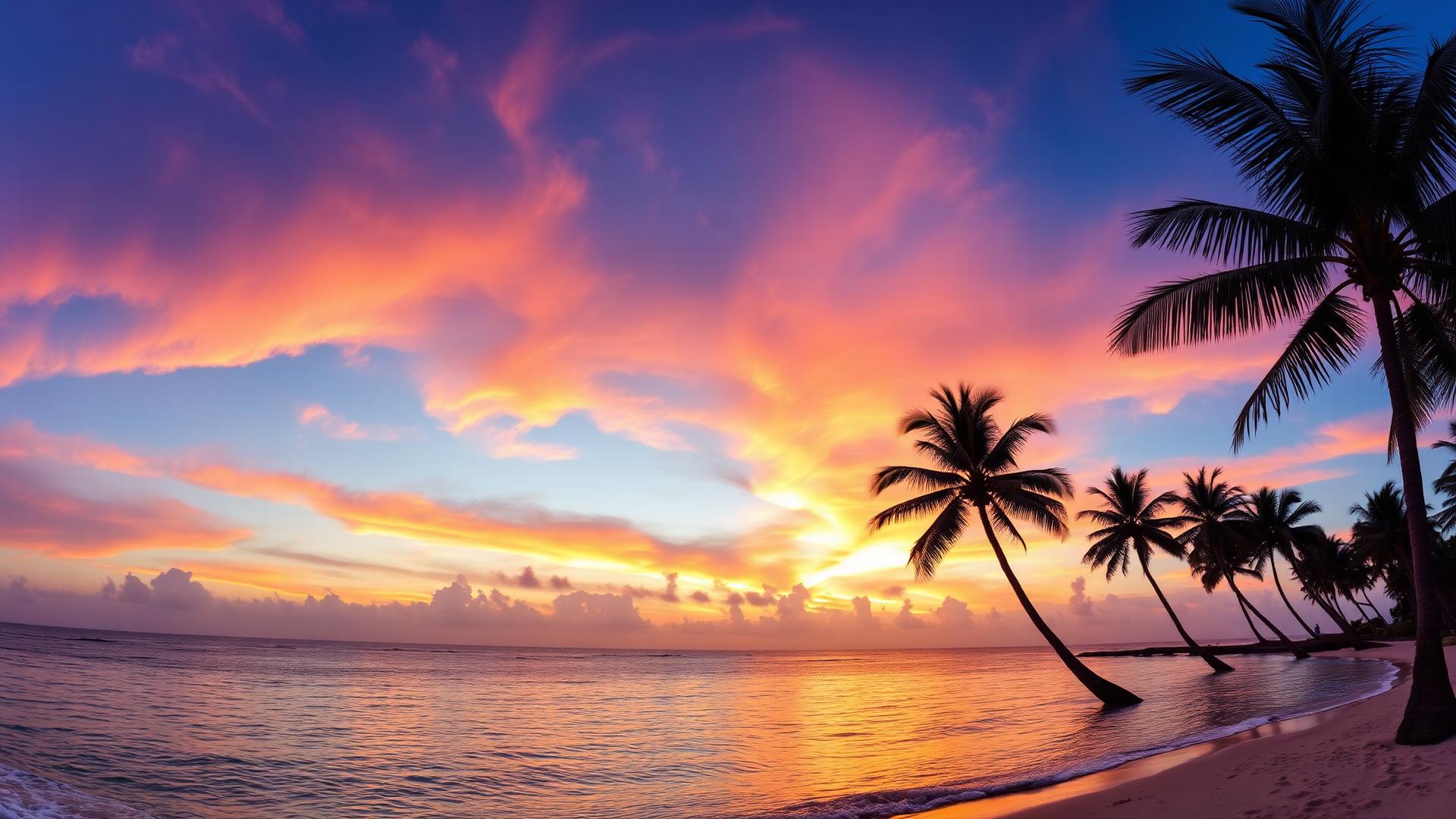 Sunset beach
